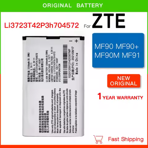 Li3723T42P3h704572 Battery For ZTE MF91 MF90 MF90+ MF90M MF91D MF91T MF91S MF91S2 MTC 833F 831FT 4G 