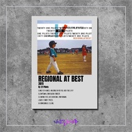 Aesthetic wall decoration Cover Album band Region At Best 21 Pilots poster wooden music Room Display