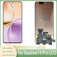 OLED 120HZ For Realme 14 Pro RMX5056 LCD Display Touch Panel Digitizer For Realme 14Pro 5G LCD With 