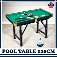 Pool Table 1.2m Adjustable Meja Pool Billiard Table Mini Pool Table Snooker Set Murah Meja Pool Tabl