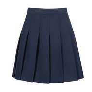 Tween Girls Skirt Stretchy Waist Tennis Skirt Short Casual Pleated Skater Skirt Uniform Skirt Navy B