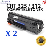 2x Vision 11 Compatible Laser Toner Canon CRT325/Cart 325