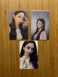 Aespa Giselle Karina photocard 小卡 Girls Savage 