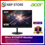 Acer Nitro XV240YP 23.8" FHD IPS Gaming Monitor ( HDMI ,DP, 3 Yrs Warranty )