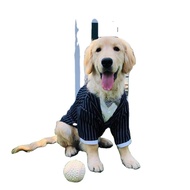 QM🏅Dog Suit Dress Medium-Sized Dog Large Dog Big Dog Suit Jarre Aero Bull Labrador Golden Retriever Clothes Summer Thin