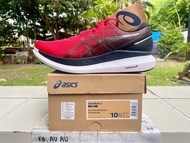 รองเท้าวิ่ง Asics GlideRide 2 (มือ 1) ไซส์ 44.5 eu, 10.5 us, 28.25 cm (เหมาะคนใส่เบอร์ 28 cm หน้าเท้าบาน)