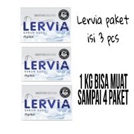 Lervia Bar SOAP Saving Package Contains 3pcs, LERFIA Goat Milk EXTRAC SOAP BEAUTY SOAP