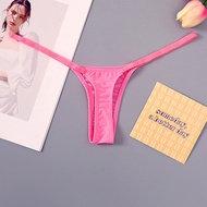 【Beautyer】 Sheer Mesh Low Waist Thongs Underwear for Women Sexy See through GString COD