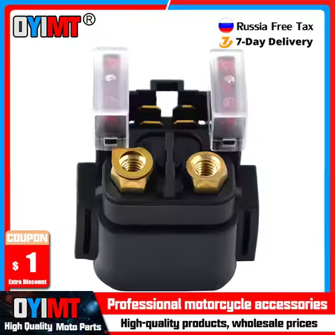 Motorcycle Electrical Starter Relay Solenoid Switch For YAMAHA YZFR1 YZF-R1 YZF600 YX600 YZF-R6 YFZR
