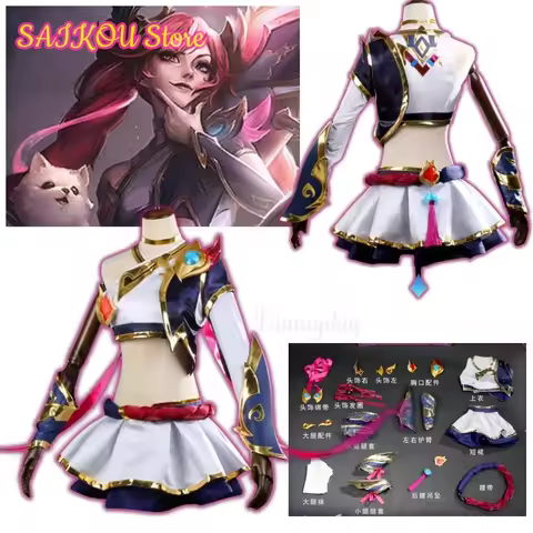 LOL jinx T1 champion Jinx cosplay costume for women Game Halloween Christmas Party Game Comic Con an