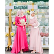 HIJABISTAHUB BAE-SIC SERIES CARMEN DRESS / DRESS / 1 PIECE DRESS / DRESS CANTIK / DRESS
