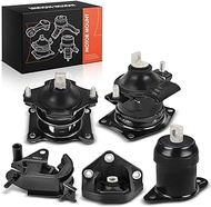 Frankberg 3x Front Rear Engine Mounts + 2x Front Gear Bearings Compatible with Accord Coupe 3.0 V6 3