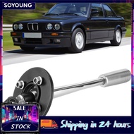 Soyoung 265mm/10.4in Adjustable Short Shifter Lever Knob Replacement Fit for 3 / 5 Series E30 E36 E4
