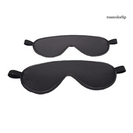 [ROC] Faux Leather Blindfold BDSM Bondage Night Eye Mask Erotic Sex Toy Adults Game