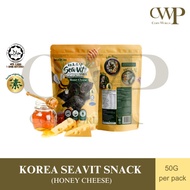 Seaweed SeaVit Snack Honey Cheese / Korea Sea-Vit Keropok Rumpai Laut Keju Madu 50g