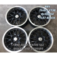 USED RIM BBS 15 inch FOR VIOS MYVI BEZZA AXIA JAZZ CITY