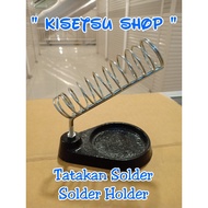 SOLDERING PLATE SOLDERING STAND/ ROUND STONE SOLDERING HOLDER/ + FOAM