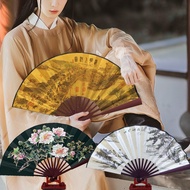 BEST SELLING 8in 10 inch Traditional Chinese Folding Fan Oriental Chinese Painting Motif Fan