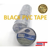 BLACK PVC TAPE / INSULATING TAPE / PVC ELECTRICAL TAPE HIGH QAULITY