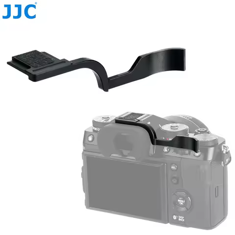 JJC Fuji XT5 Metal Thumb Grip Hot Shoe Thumb for Fujifilm XT5 XT4 XT3 /X-T5 X-T4 X-T3 Secure Hold Ca