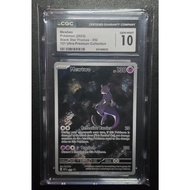 [ PTCG ] [ CGC 10 ] 2023 Pokemon Scarlet & Violet Mewtwo 052 Black Star Promo 151 UPC - Illustration