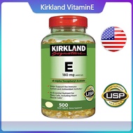 (EXP.01/2027)Kirkland Signature Vitamin E 180 mg 500 Softgels