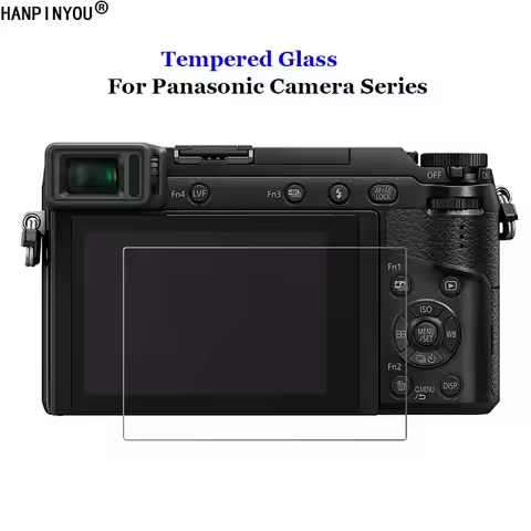 For Panasonic Lumix GH6 ZS220 ZS110 LX9 LX15 FZH1 LX10 G9 G8 II G80 G81 Tempered Glass 9H 2.5D Camer