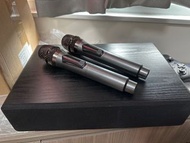 多功能睇戲唱K音響擴音機連兩支咪