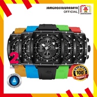 Jam Tangan Pria Evans Jayden EJ9463 / EJ 9463 Rubber Strap Original