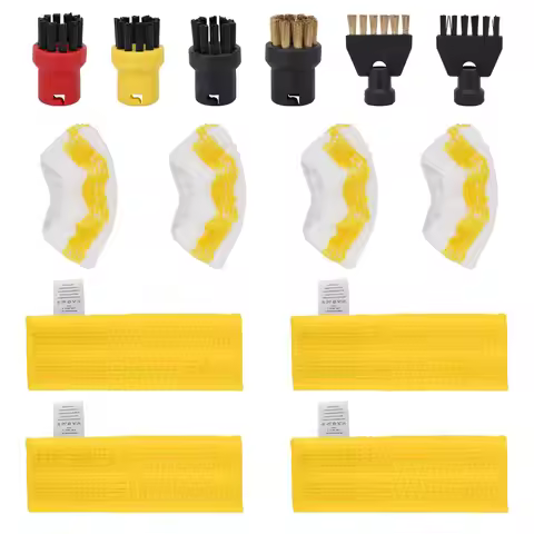 Upgraded Microfiber Mop Cloths Nozzle Brush Head for ( Karcher Easyfix SC1 SC2 SC3 SC4 SC5 ) Steam C