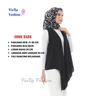 Outer Wanita / Cardigan Tanpa Lengan - Hitam