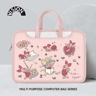 bag laptop bag VISION Cute Piggy Laptop Bag Women's New Portable Suitable for Apple macbook15 Point 6 Inch New Air13.3 Huawei Lenovo Women's 14 Liner Pro Protective Cover
