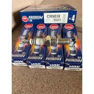 NGK IRIDIUM IX MOTORCYCLE PLUG BR8/CR8E/CR9E/CPR8/CPR9/DPR8/CR7H