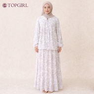 TOPGIRL Ardhea Set Blouse And Skirt Raya Edition / Printed Blouse and Skirt set / Blouse And Skirt P
