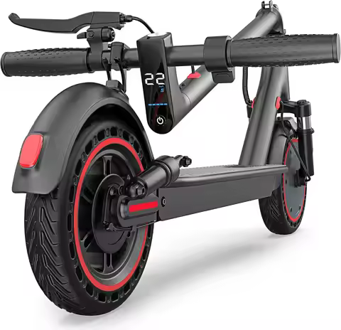 10”Honeycomb Tires Electric Scooter 42V 10.5Ah Battery 22MPH Max Speed 22Miles Max Range Dual Brakin