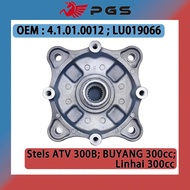 PGS Front Wheel Hub For Buyang 300CC FA-D300 H300 G300 Stels ATV 300B ATV QUAD 4X4 B 21T Linhai 300c