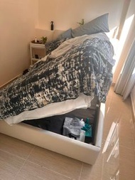 IKEA Malm Bed (White) - Queen Size