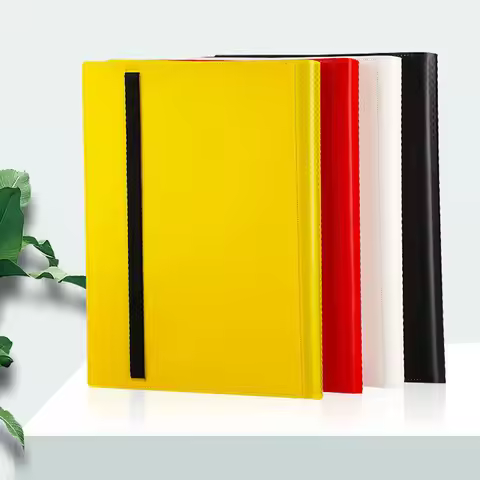 Trading Card Binder 9 Pocket Cartoon Collection Notebook Portable Hold 360 Cards A4 for Pokemon Game