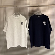 Acne Studios Minimalist Bow Logo Short Sleeve T-Shirt