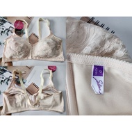 Sabina Bra New Size 42D Front Hook No Underwire Additional Foam