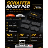 ROTORA RF603 RF603X (SF9502)  - SCHAFFEN BRAKE PAD