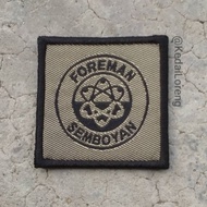 + C10002 Patch Woven Lambang 2