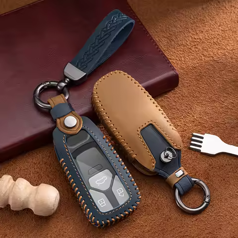 Fashion New Car Remote Key Case Cover Shell For Audi A4 B9 A5 A6 8S 8W Q5 Q7 4M S4 S5 S7 TT TTS TFSI