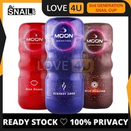 【MOON CUP】Masturbation Cup Snail Cup Alat Lancap Laki Sex Toy For Men Masturbator Adult Toy Fake Pus