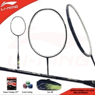 Badminton Lining Racket Li Ning Super Series Ss 100 Lite Full Set Ori Original