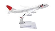 Mô hình máy bay Yokoso Japan Airlines Boeing B747-400 16cm MB16018
