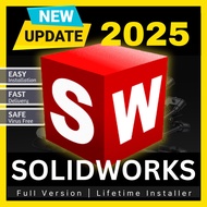 Solidworks 2025 - 2020 + Video Guide  | Windows | Lifetime Activation