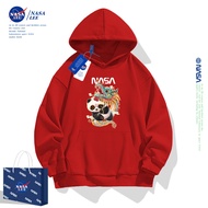 เสื้อสเวตเตอร์ปีนักษัตรมังกร NASA เสื้อโค้ทสีแดงสำหรับเด็กชุดบุขนกำมะหยี่สำหรับฤดูหนาวเสื้อผ้างานมงคลสำหรับปีใหม่2024