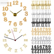 ADALIA Wall Clock DIY Arabic Number Quartz Decoration Gadget Quartz Clock Numerals Accessories Replacement Clock Parts Digital Repair Tools