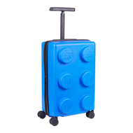 樂高®，藍色2x3 方塊經典造型20吋行李箱